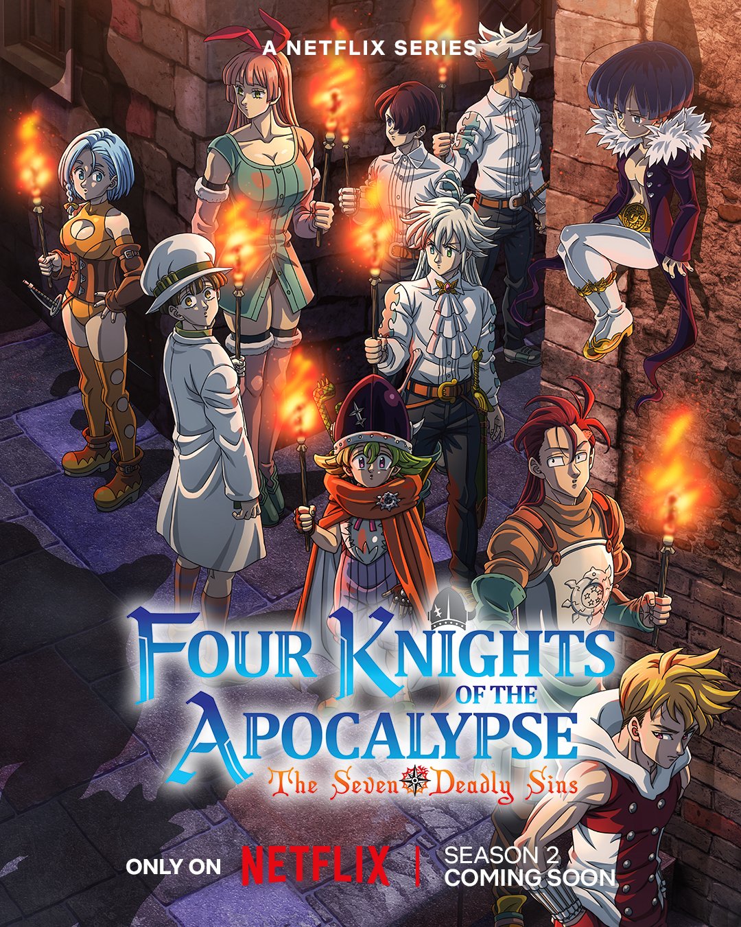 Anime The Seven Deadly Sins: Four Knights of the Apocalypse